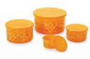 Aristo Glory Plastic Storage Container 3 Pcs Set, Color May Vary...