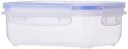 Aristo Lock & Fresh 101 Plastic Storage Container - 400 ML, Transparent Clear (15 x 10.5 x 5.7cm)...
