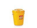 Aristo Plastic Storage Bucket 32 L,Yellow ...