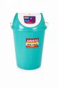 ARISTO Plastic Swing-Lid Garbage Waste Dustbin 32 L, (Green)...