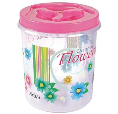 Aristo Store Queen333 Plastic Storage Container- 800 ml (3 PCS Set) (11.1(D) x 12.8 cm)