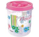 Aristo Store Queen333 Plastic Storage Container- 800 ml (3 PCS Set) (11.1(D) x 12.8 cm)...
