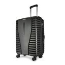 Aristocrat Airpro 76 cms Large Check-in Polypropylene Hardsided 8 Wheels Luggage/Suitcase/Trolley Bag- Black...