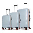 Aristocrat Altitude 8 Wheel Set of 3 (Small + Medium + Large) Hard Case Trolley Bags | 3 Year International Warranty