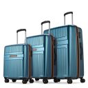 Aristocrat Atlas Set of 3 Trolley Bag 55, 66 & 77cm | Small+Medium+Large 3-Year Warranty (Teal)...