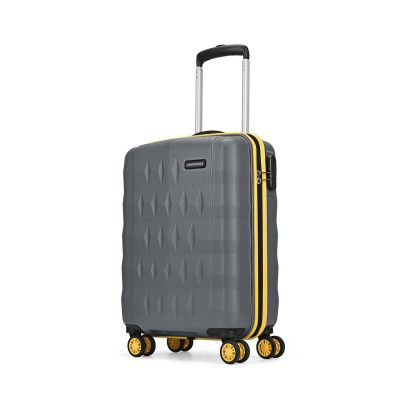 Aristocrat Cabin Comet Trolley Bag 56cm | Small | Hard Luggage| Smooth 8-Wheel Suitcase