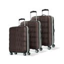 Aristocrat Comet 8 Wheel Set of 3 (Small+Medium+Large) Hard Case Trolley Bag 