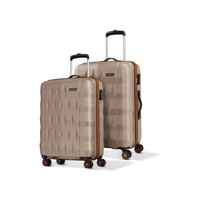 Aristocrat Comet Set of 2 (Cabin+Medium) Hard Case Trolley Bags