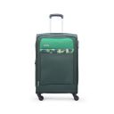 Aristocrat Commander 69Cms Premium Polyester Green Suitcase...