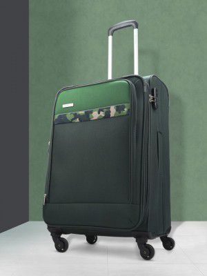 Aristocrat COMMANDER Camouflage Print Expandable Cabin Trolley Suitcase