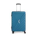 Aristocrat Cross 69Cm Polypropylene Hardside Medium Size 8 Wheel Spinners Dark Grey Trolley Bag...