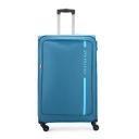 Aristocrat Dasher 4W Str 78 Cm Polyester Soft Spinner Wheels Suitcase (Blue)...