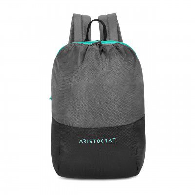 Aristocrat Draw-Pack 15L Grey Laptop Bags (Small Size)
