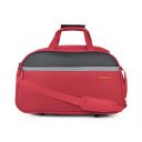 Aristocrat Enigma 52 Cm Polyester Softsided Cabin Size 2 Wheels Duffle Bag - Red...