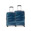 Aristocrat Force (55 cm+66 cm)  Scuba Blue Suitcase Sets | 7-Year Warranty...