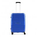 Aristocrat Harbour 66cm Polypropylene Hardsided Medium Size 8 Wheels Blue Suitcase...