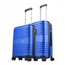 Aristocrat Harbour Set of 2 Trolley Bag 55, 66 cm | Small+Medium | 7-Year Warranty - Unisex (Blue)...