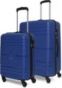 ARISTOCRAT Hard Body Set of 2 Luggage - Airstop Cabin & Medium (Set Of 2) Blue, Hardcase, 4 Wheels,7 Year Warranty - Blue...