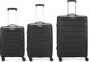 ARISTOCRAT Hard Body Set of 3 Luggage 8 Wheels...