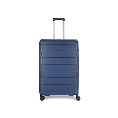 Aristocrat Jude 56cm Polypropylene Hardsided Cabin Luggage 8W Blue Strolley