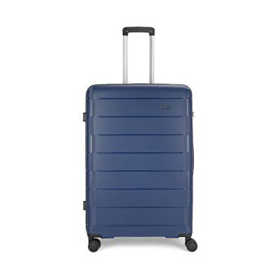 Aristocrat Jude 66cm Polypropylene Hardsided Medium Luggage 8W Blue Strolley