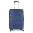 Aristocrat Jude 76 Cms Large Check-in Polyester Hard Sided 8 Wheels 360 Degree Wheeling System Luggage- Suitcase, Blue...
