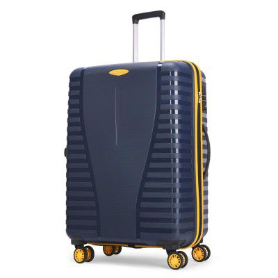 Aristocrat Large Airpro Plus Check-in 76 Cm() 8 Wheels Spinner Trolley Bags