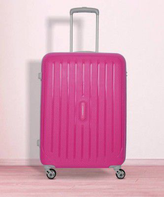 ARISTOCRAT Large Check-in Suitcase (75 cm) 4 Wheels Photon 75 Trolley Bag - Pink