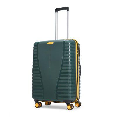 Aristocrat Medium Polypropylene Airpro Plus Check-in 66 Cm() 8 Wheel Spinners Trolley Bags