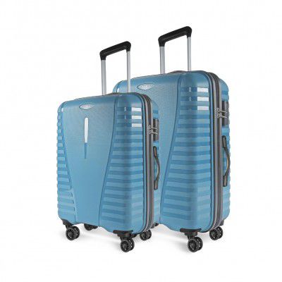 Aristocrat Medium Polypropylene (Pp) Air Pro Set of 2 Hard Carry-On Luggage (66+76Cm)
