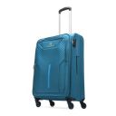 Aristocrat Medium Skyway Size Soft Check in Spinner Luggage (69 Cm)|Spacious Polyester Trolley...