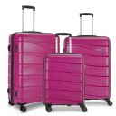 Aristocrat Plastic Hard 75 cms Luggage (OLYMBTRRD_Rose)...