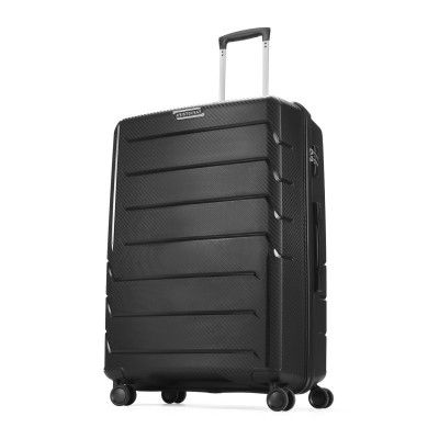 Aristocrat Polycarbonate(PC) Chroma Check-in 75 Cm(Large) 8 Wheels Double Spinner Trolley Bags 