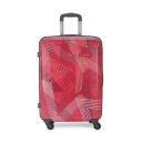 Aristocrat Polyester Hard 66 Cms Luggage- Suitcase(Duedge65Der Deep Red)...