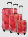 Aristocrat Set of 3 Dual Edge Printed Trolley Suitcases...