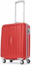 ARISTOCRAT Small Cabin Suitcase (55 cm) 4 Wheels - Photon 55 - Hardbody Trolley Bag - Red...