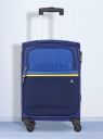 ARISTOCRAT  Small Cabin Suitcase (59 cm) 4 Wheels - Brezza 58 - Softbody Trolley Bag - Blue...
