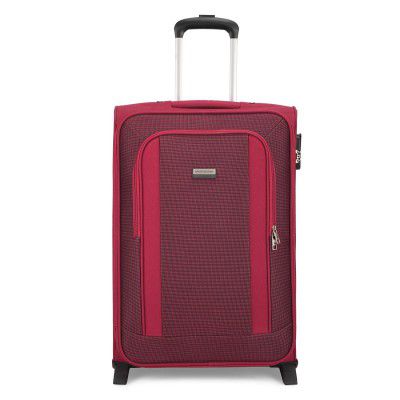 Aristocrat Triumph 75cm Polyester Softside Check in 2W Red Trolley