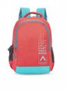 Aristocrat Unisex Peach-Coloured & Blue Backpack...
