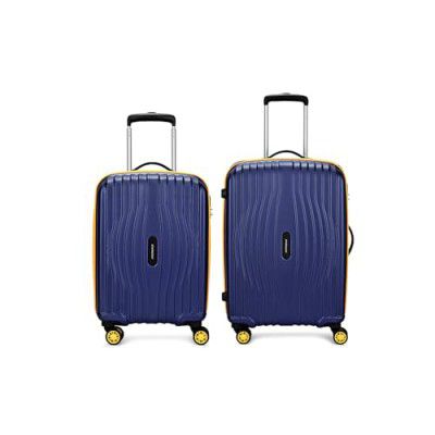 Aristocrat Vortex Plus | Set of 2 Trolley Bag, 55+65 Cm, Small+Medium Hardside Luggage | Midnight Blue