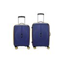 Aristocrat Vortex Plus | Set of 2 Trolley Bag, 55+65 Cm, Small+Medium Hardside Luggage | Midnight Blue...