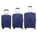 Aristocrat Vortex Plus | Set of 3 Trolley Bag, 55+65+75 Cm, Small+Medium+Large Hardside Luggage | Midnight Blue...
