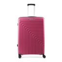 Aristocrat Wego 8W Str. Large 360°|Trolley Bag, Speed_Wheel Suitcase For Travel, 8 Wheel Luggage (Red, Large), 73 Centimeters...