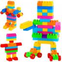ARIZON 100+ Pcs Building Blocks Toy Set Creative Learning Educational Block Toys  (Multicolor)...