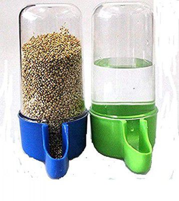 ARK AQUATICS® Imported Cage Gulfi Cup Bird Water and Food Hanging Feeder Suitable for Small Cage Birds Like Love Birds, Finches, Cockatiel (Pack of 5)
