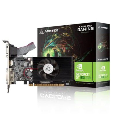 ARKTEK Nvidia GeForce GT610 2gb pci_e gddr3 Graphic Card