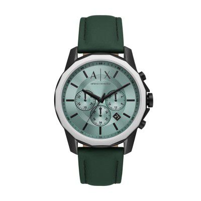 Armani Exchange Banks Analog Green Dial Mens Watch-AX1725