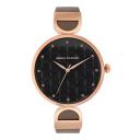 Armani Exchange Leather Brooke Analog Black Dial Women Watch-Ax5329, Gray Band...