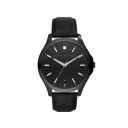 Armani Exchange Mens 46 mm Black Dial Leather Analogue Watch - AX2171I...