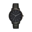 Armani Exchange Mens Cayde Black Dial Stainless Steel Analogue Watch - AX2701I (Black_Free Size)...
